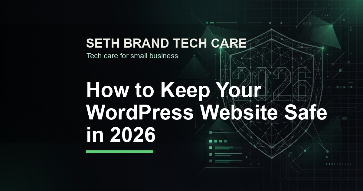 Preview image for WordPress Security for Small Business: The Essentials That Matter Most